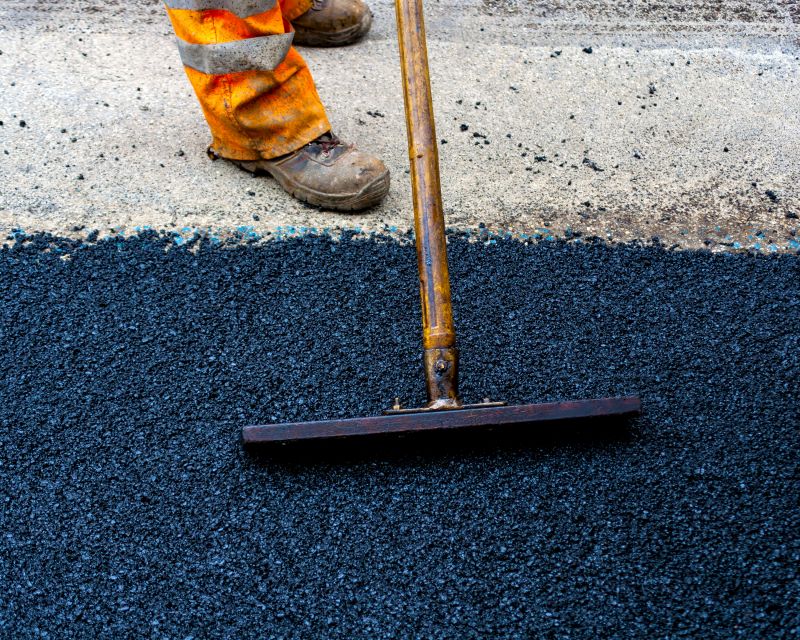 Summer Asphalt Paving