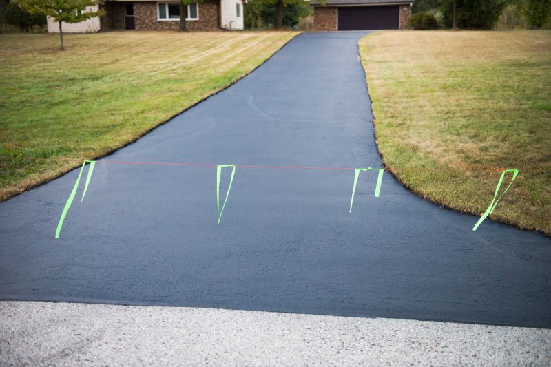Newly Paved Driveway